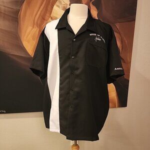NWT Blues Brothers House of Blues "Jake" Sewn Embroidered Bowling Shirt 4X XXXXL